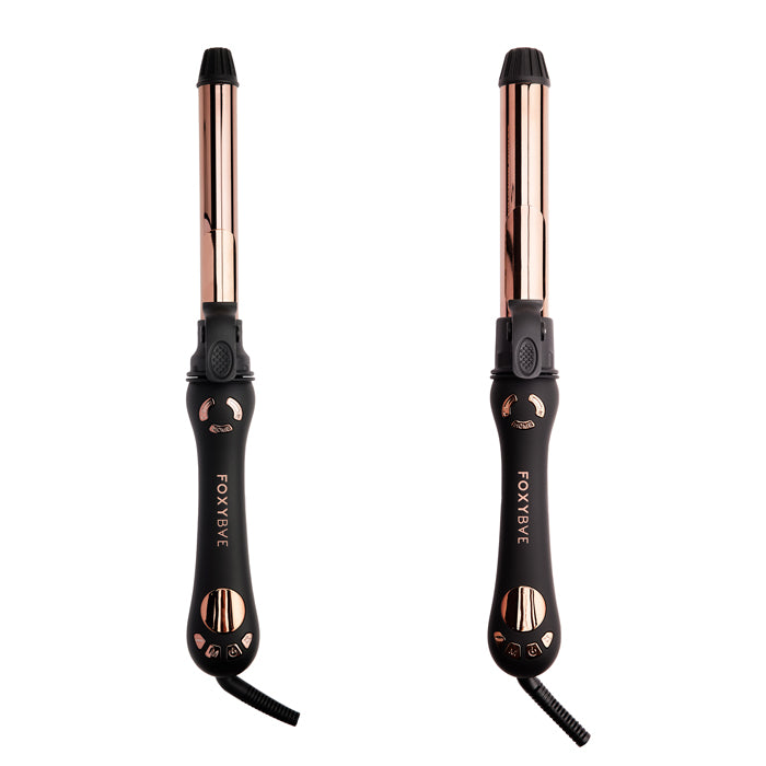 Foxybae rose gold 7 in 1 curling wand hotsell