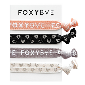 Foxybae Hair Ties Pack of 4