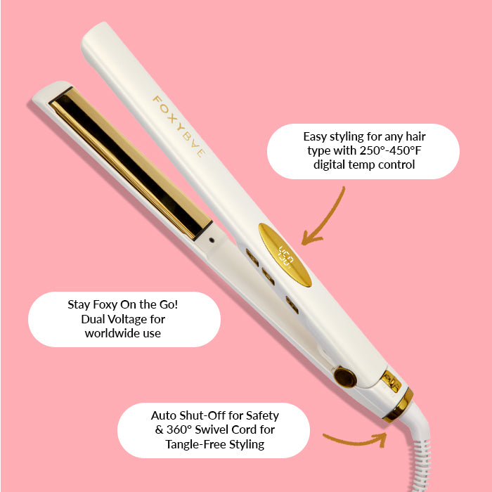 Foxy hair straightener best sale