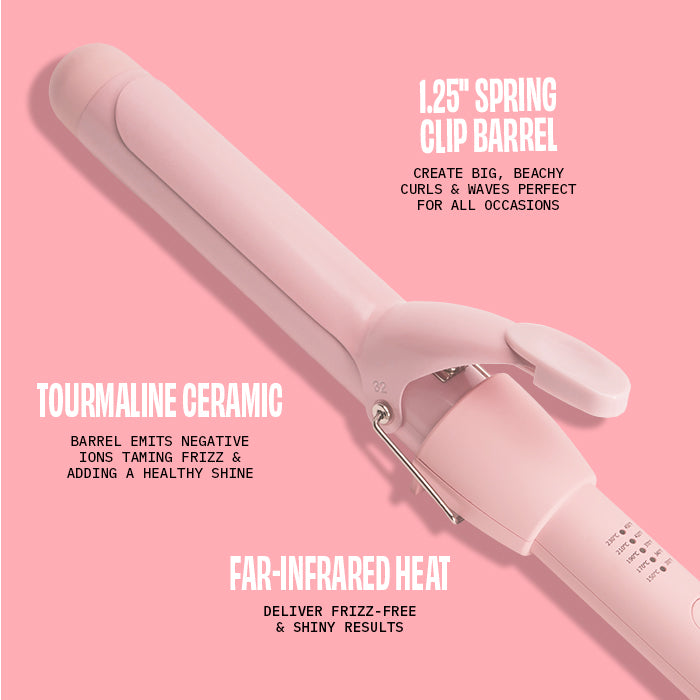 Blush 1.25” Spring Curler