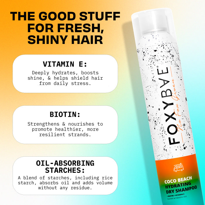 Coco Beach Hydrating Dry Shampoo + Vitamin E