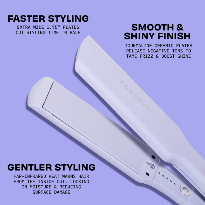 Lunar Lilac 1.75” Sleek & Slay Grande Flat Iron