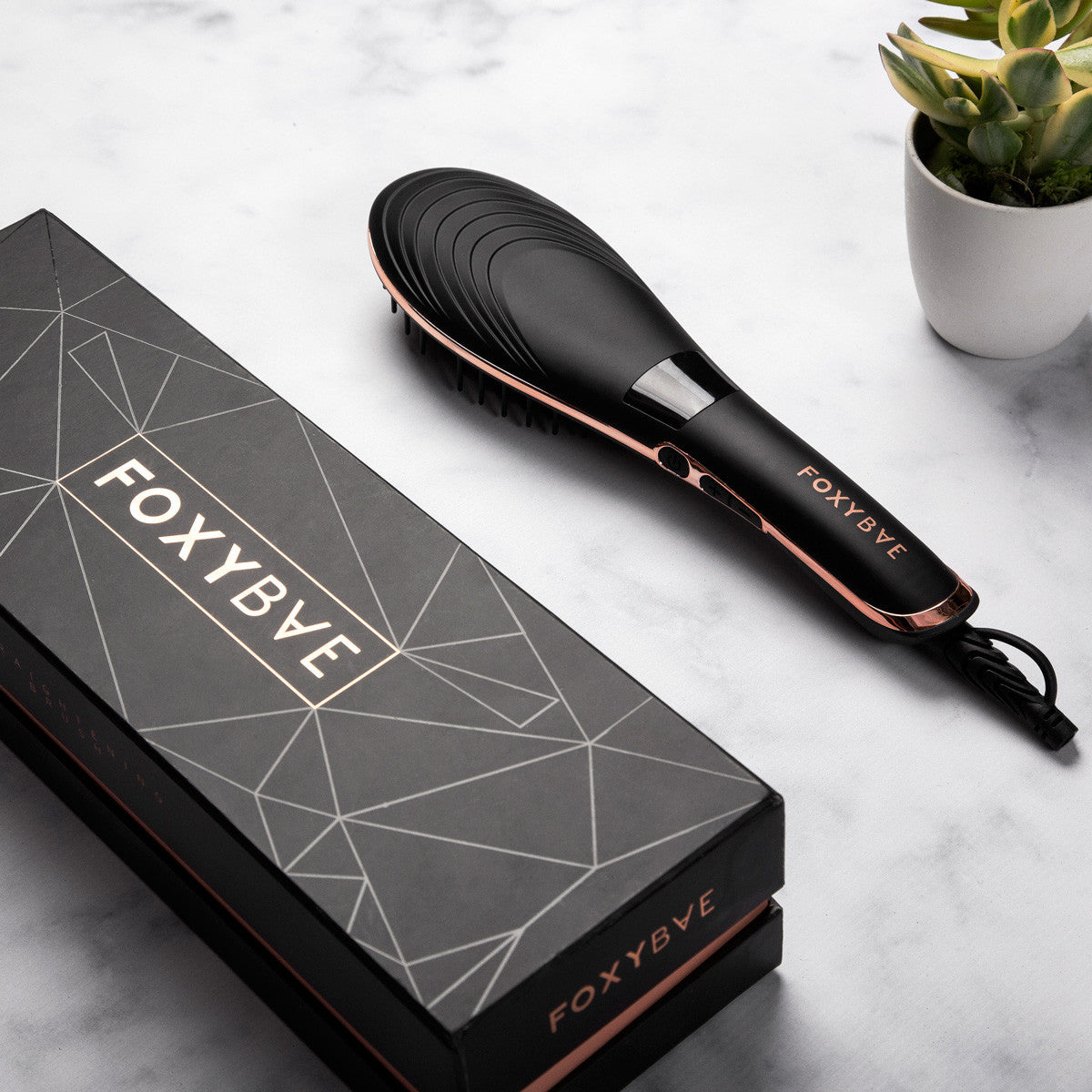 Straightening Hair Brush - UK – FOXYBAE.COM